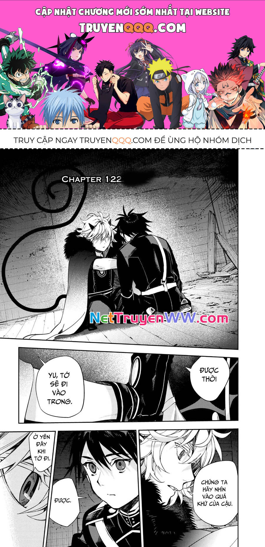 Owari No Seraph Chapter 122 - 1