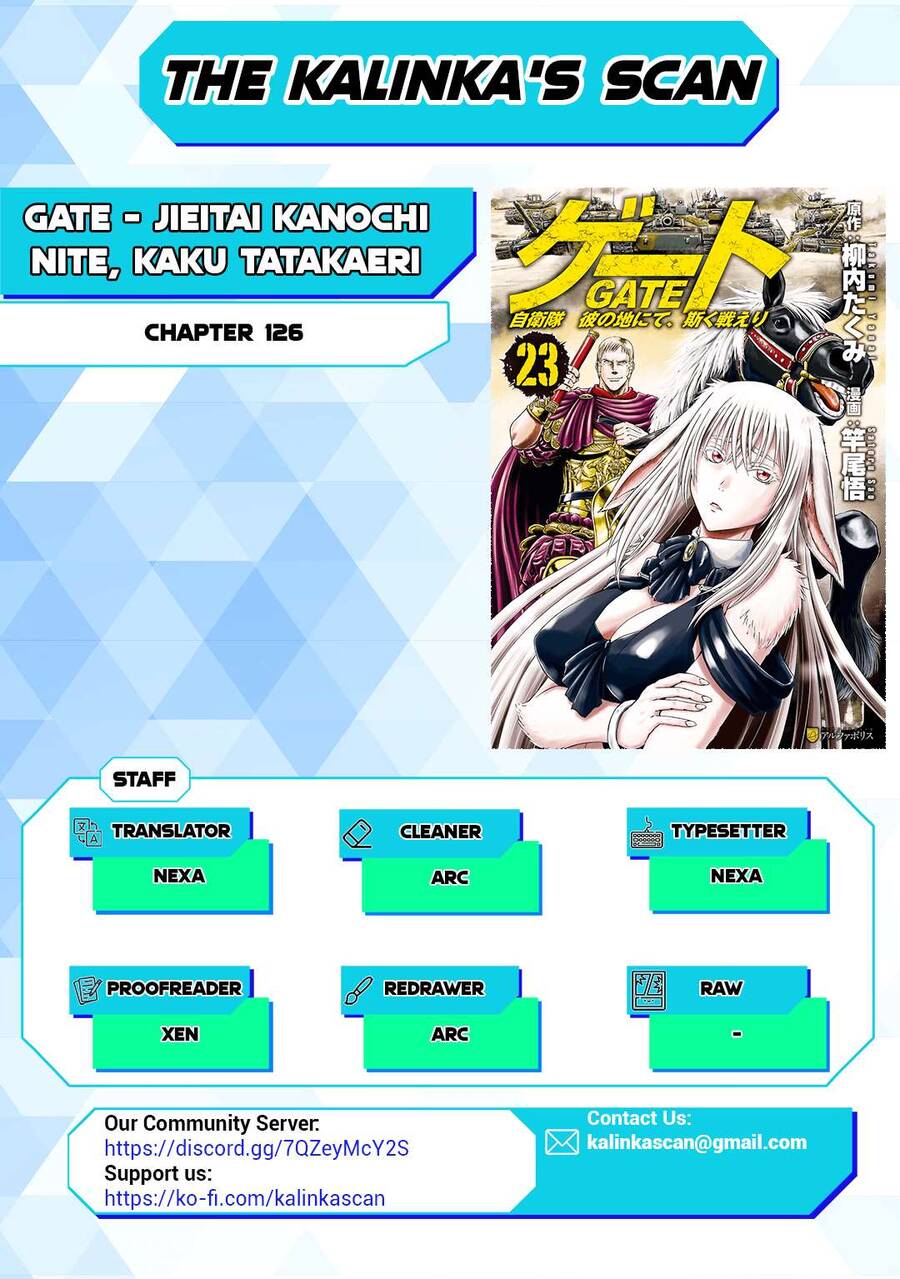 Gate - Jietai Kare No Chi Nite, Kaku Tatakeri Chapter 126 - 4