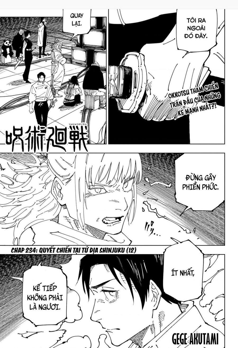 Jujutsu Kaisen - Chú Thuật Hồi Chiến Chapter 234 - 2