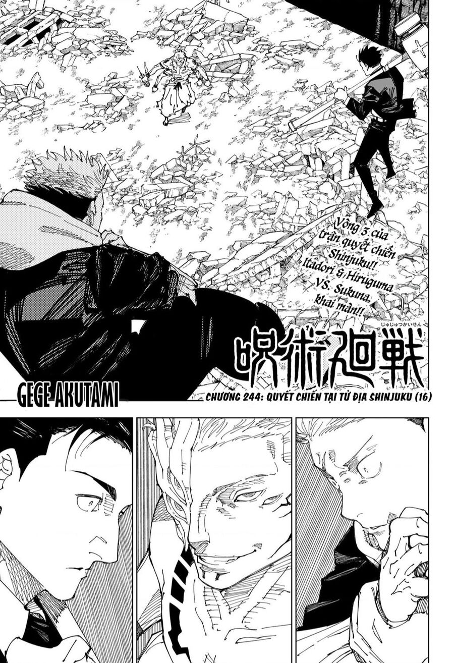 Jujutsu Kaisen - Chú Thuật Hồi Chiến Chapter 244 - 3