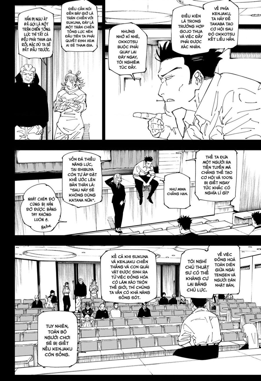 Jujutsu Kaisen - Chú Thuật Hồi Chiến Chapter 244 - 4