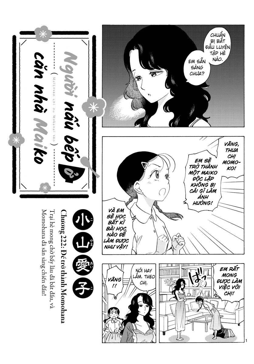 Maiko-San Chi No Makanai-San Chapter 222 - 1