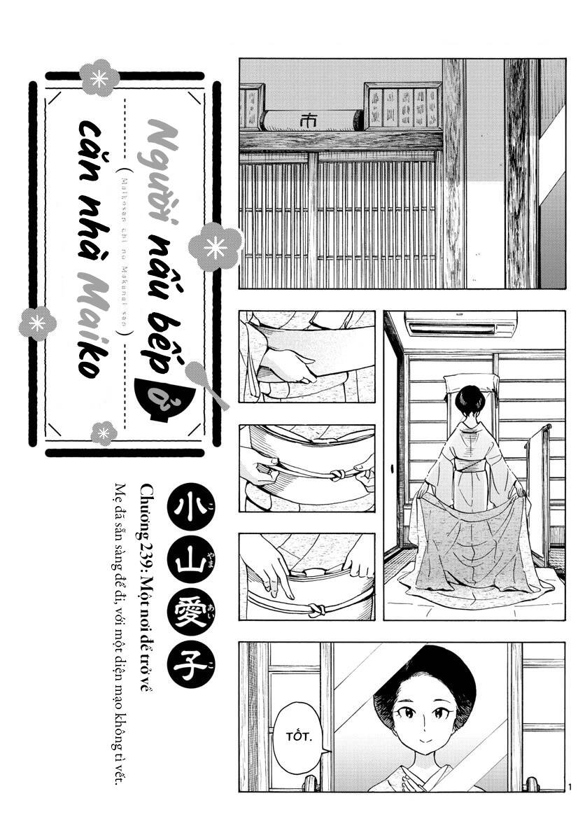 Maiko-San Chi No Makanai-San Chapter 239 - 1