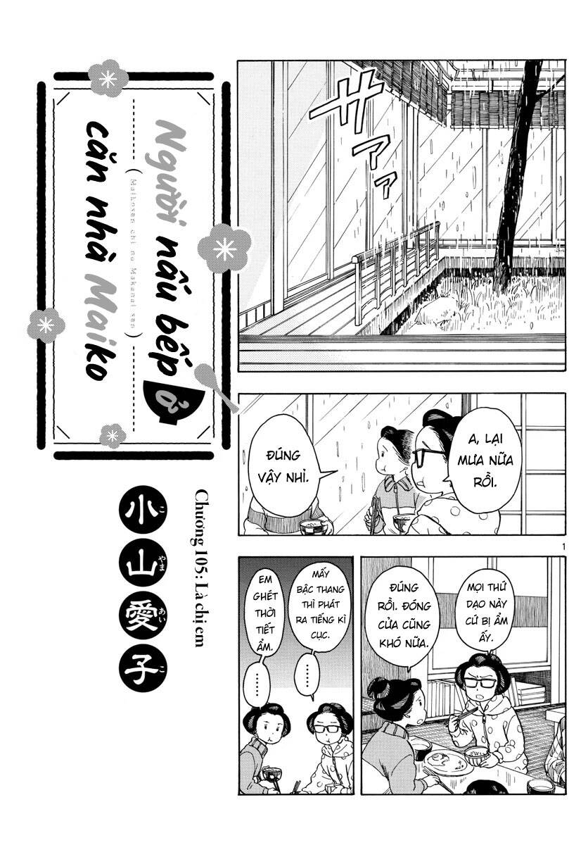 Maiko-San Chi No Makanai-San Chapter 105 - 1