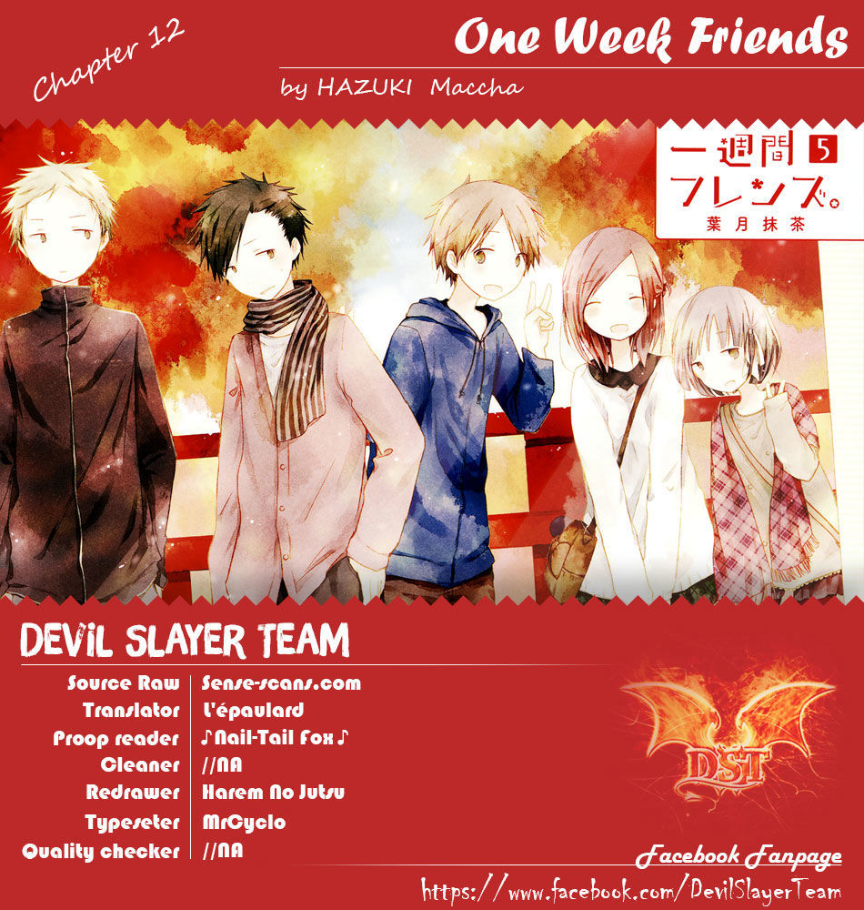 One Week Friends Dst Chapter 12 - 2