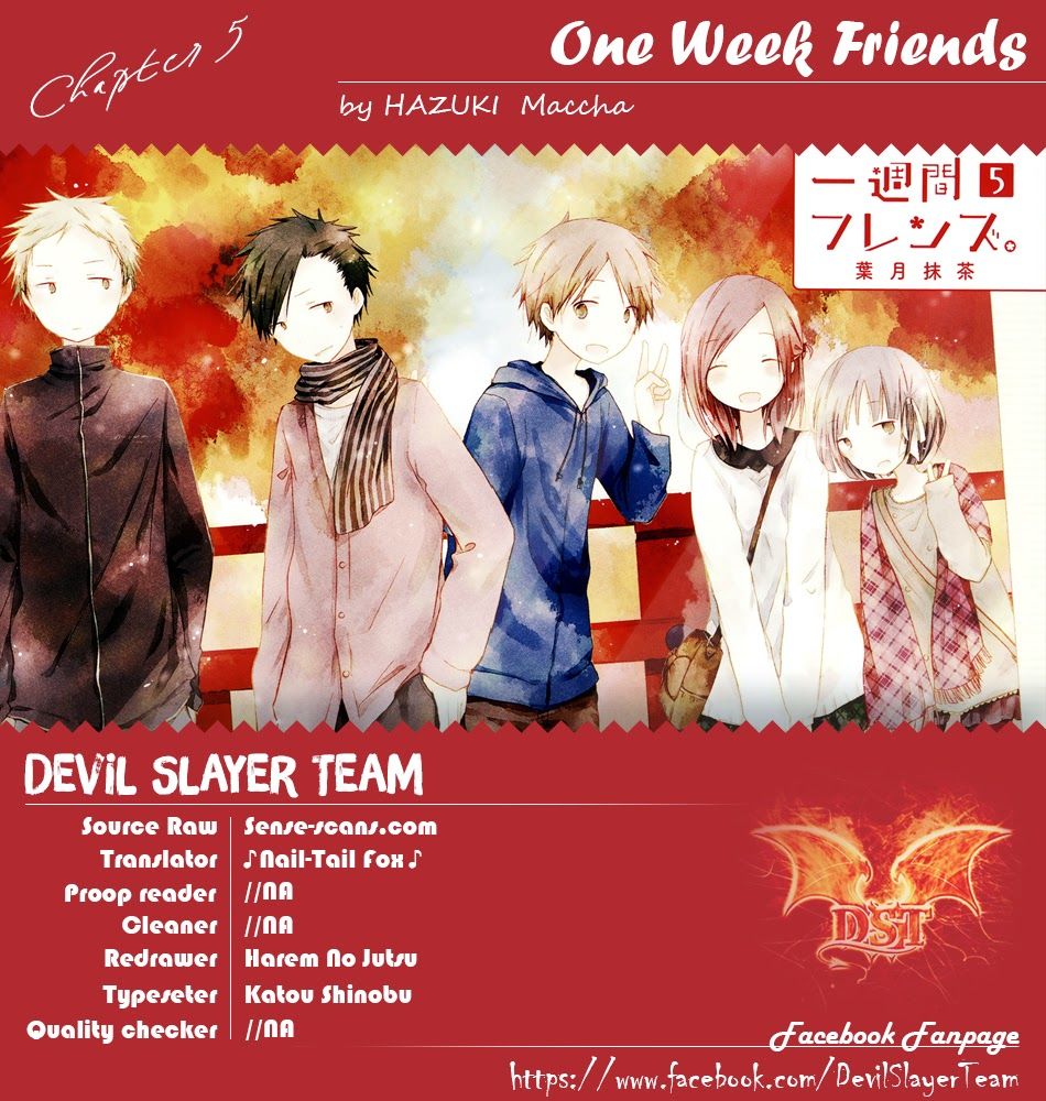 One Week Friends Dst Chapter 5 - 1