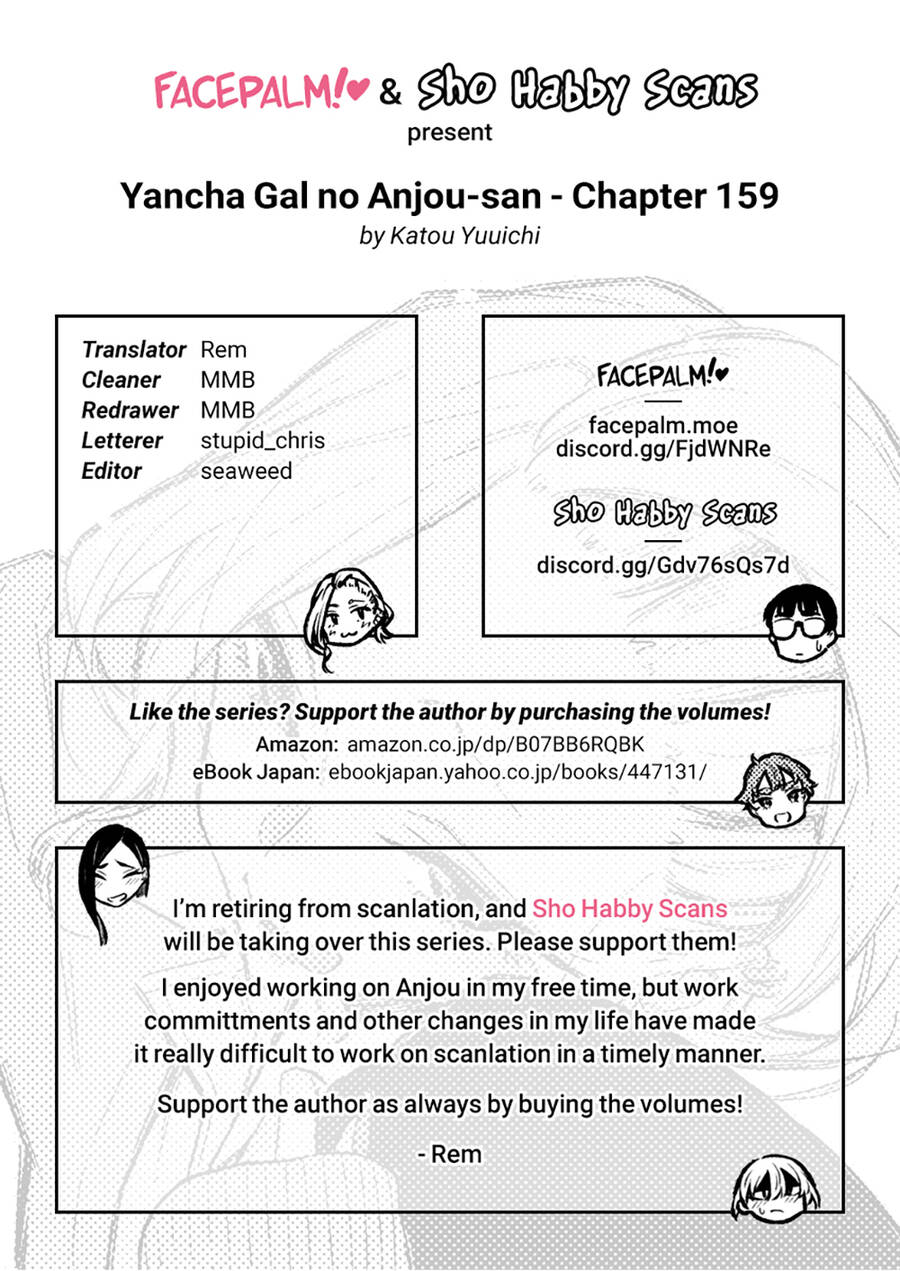 Yancha Gal No Anjou-San Chapter 159 - 18