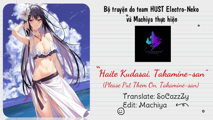 Haite Kudasai, Takamine San Chapter 40 - 18