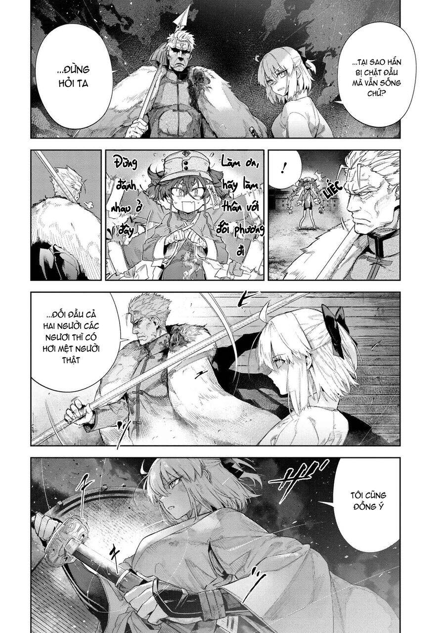 Fate/Type Redline - Truyền Kỳ Về Chén Thánh Đế Đô Chapter 21.1 - 14