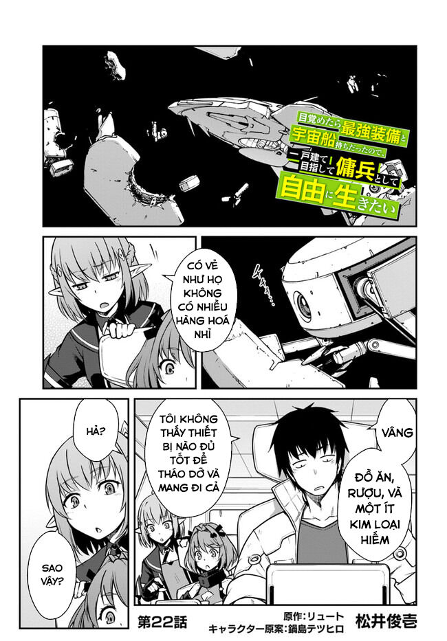 Mezametara Saikyou Soubi To Uchuusen-Mochi Datta No De, Ikkodate Mezashite Youhei Toshite Jiyuu Chapter 22 - 1