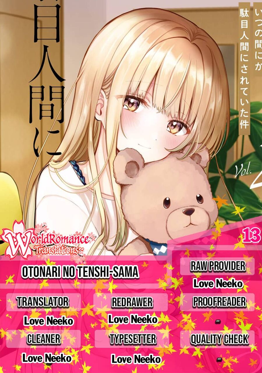 Otonari No Tenshi-Sama Ni Itsunomanika Dame Ningen Ni Sareteita Ken Chapter 13.1 - 1