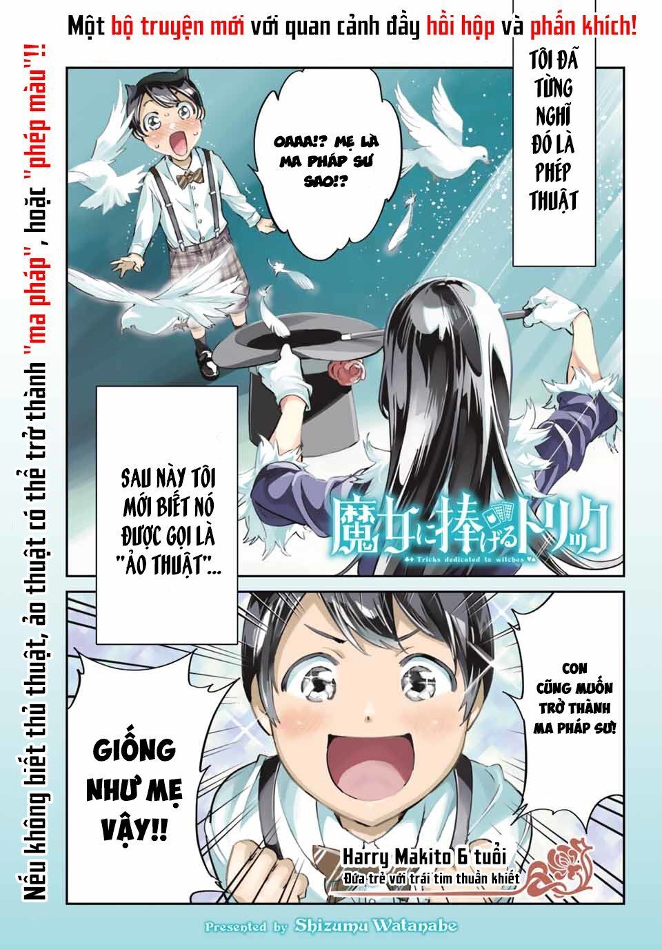 Majo Ni Sasageru Trick Chapter 1 - 6