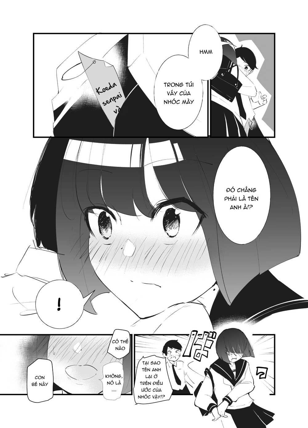 Koushinchou No Kouhai () To Teishinchou No Senpai () Ga Renai Ni Hatten Suru Made Chapter 2 - 4