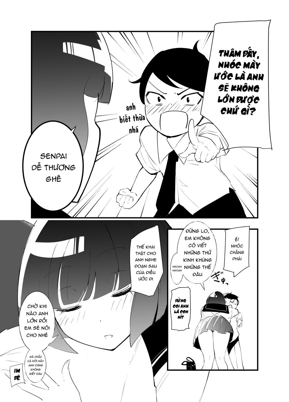 Koushinchou No Kouhai () To Teishinchou No Senpai () Ga Renai Ni Hatten Suru Made Chapter 2 - 5