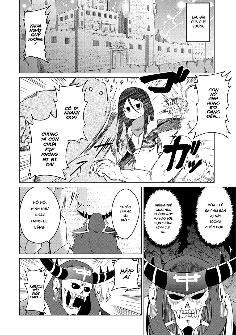 Jisatsushitai Onna Yuusha Ni Maou Ga Komarasareteimasu! Chapter 2 - 4