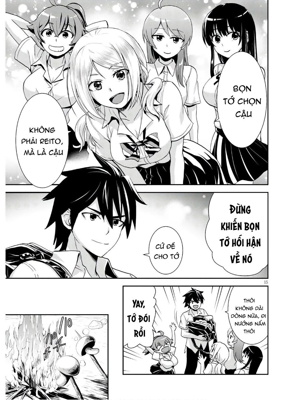 Isekai Yurutto Survival Seikatsu: Gakkou No Minna To Isekai No Mujintou Ni Tenishitakedo Ore Dake Chapter 3 - 17