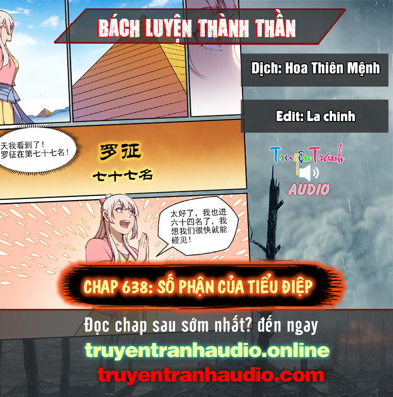 Bách Luyện Thành Thần Chapter 638 - 1