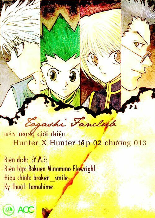 Hunter X Hunter Chapter 13 - 1