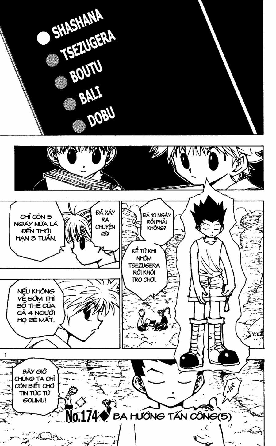 Hunter X Hunter Chapter 174 - 1