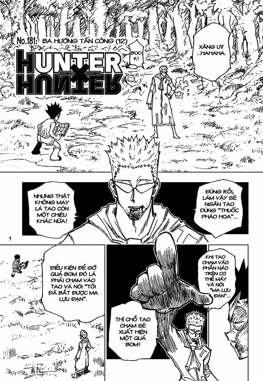 Hunter X Hunter Chapter 181 - 1