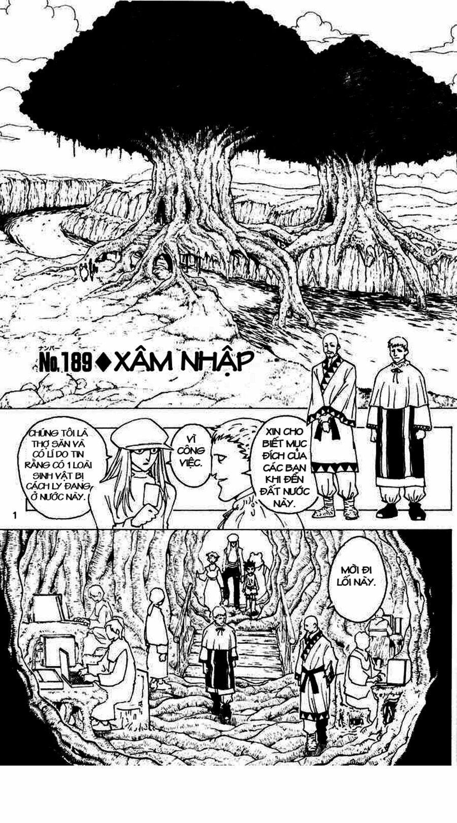 Hunter X Hunter Chapter 189 - 1