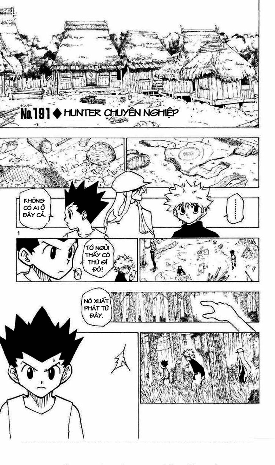 Hunter X Hunter Chapter 191 - 1