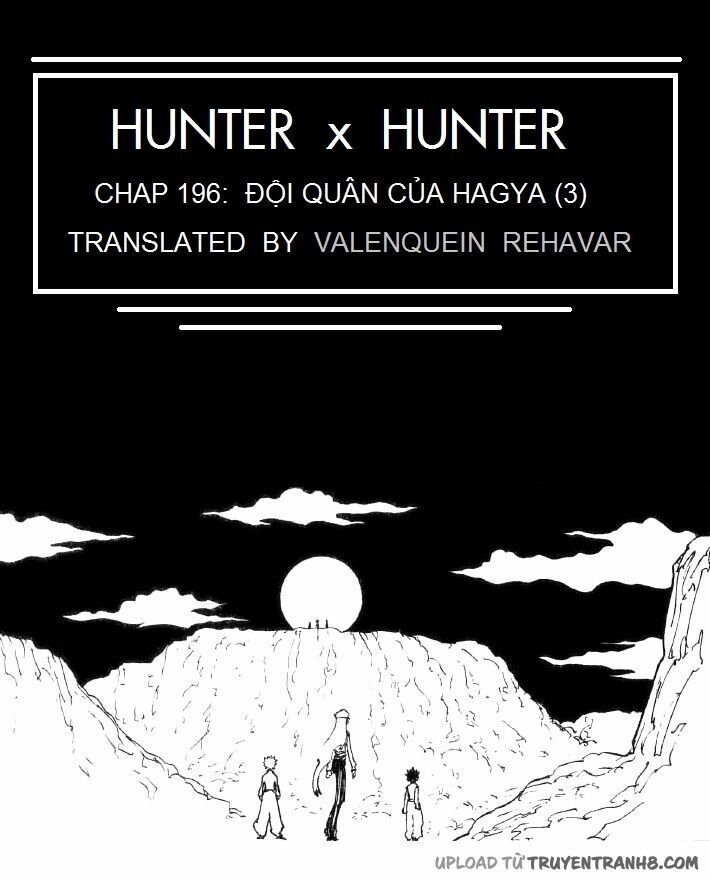 Hunter X Hunter Chapter 196 - 1