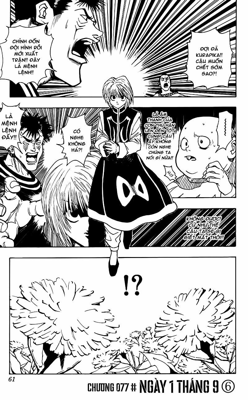 Hunter X Hunter Chapter 77 - 1