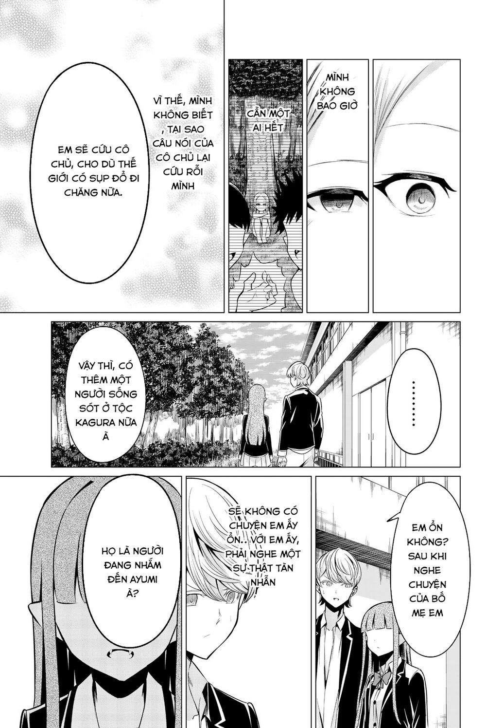 Sekai Ka Kanojo Ka Erabenai Chapter 32 - 33