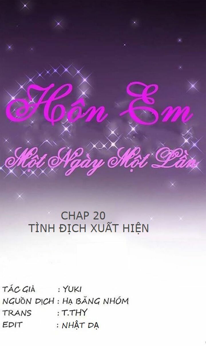 Hôn Em Một Ngày Một Lần Chapter 20 - 4