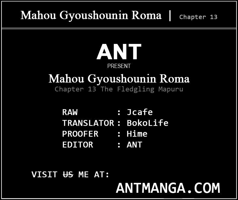 Mahou Gyoushounin Roma Chapter 13 - 33