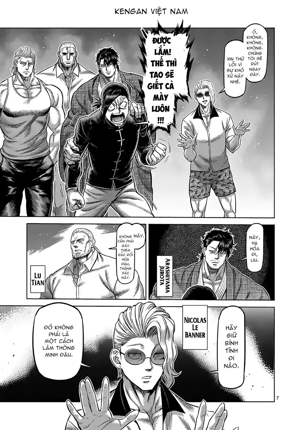 Kengan Ashura Phần 2 Chapter 88 - 7