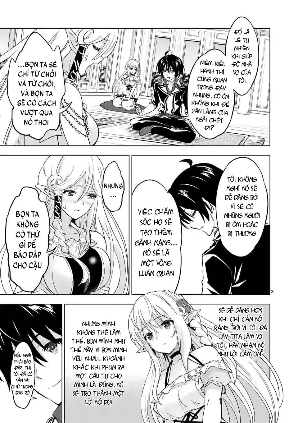 Shijou Saikyou Ouku-San No Tanoshii Tanetsuke Harem Uzukuri Chapter 23 - 3