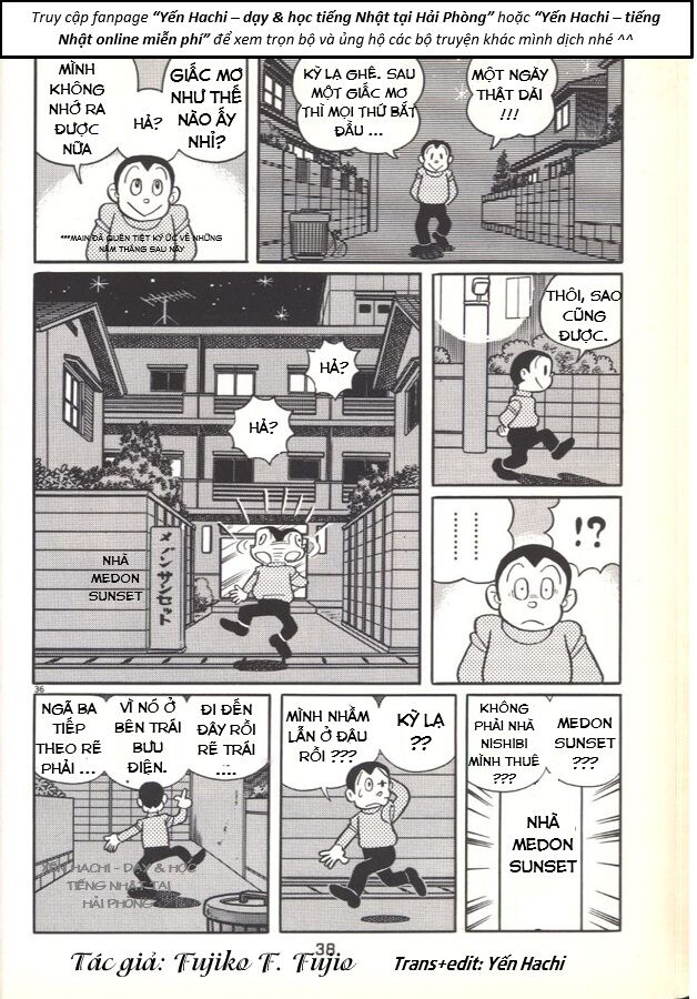 Tuyển Tập Truyện Ngắn Của Tác Giả Doraemon Chapter 20 - 36