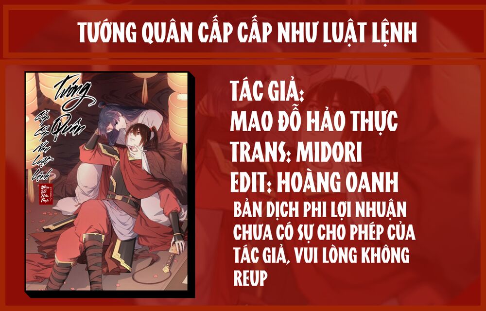 Tướng Quân Cấp Cấp Như Luật Lệnh Chapter 22 - 2