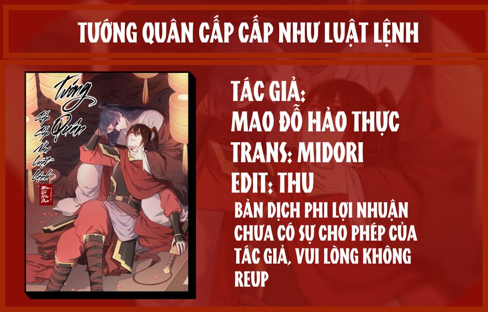 Tướng Quân Cấp Cấp Như Luật Lệnh Chapter 23 - 2