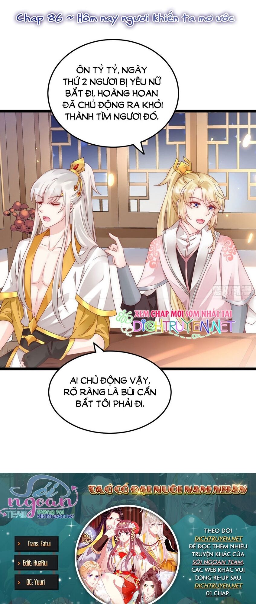 Ta Ở Cổ Đại Nuôi Nam Nhân Chapter 86 - 1