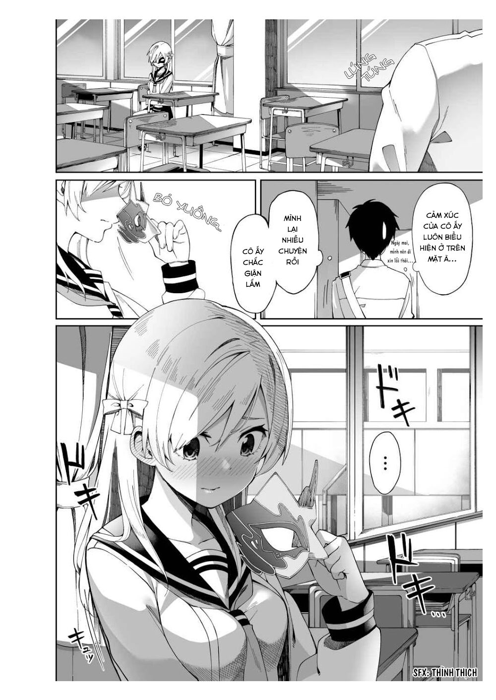 Hyoujou Ga Issai Wakaranai Onnanoko (Pre-Serialization) Chapter 2 - 3