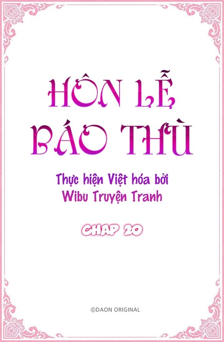 Hôn Lễ Báo Thù Chapter 20 - 3