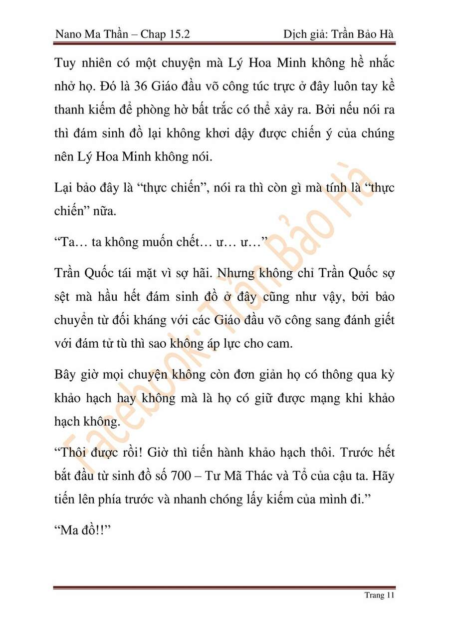 Ngã Lão Ma Thần Chapter 64 - 72