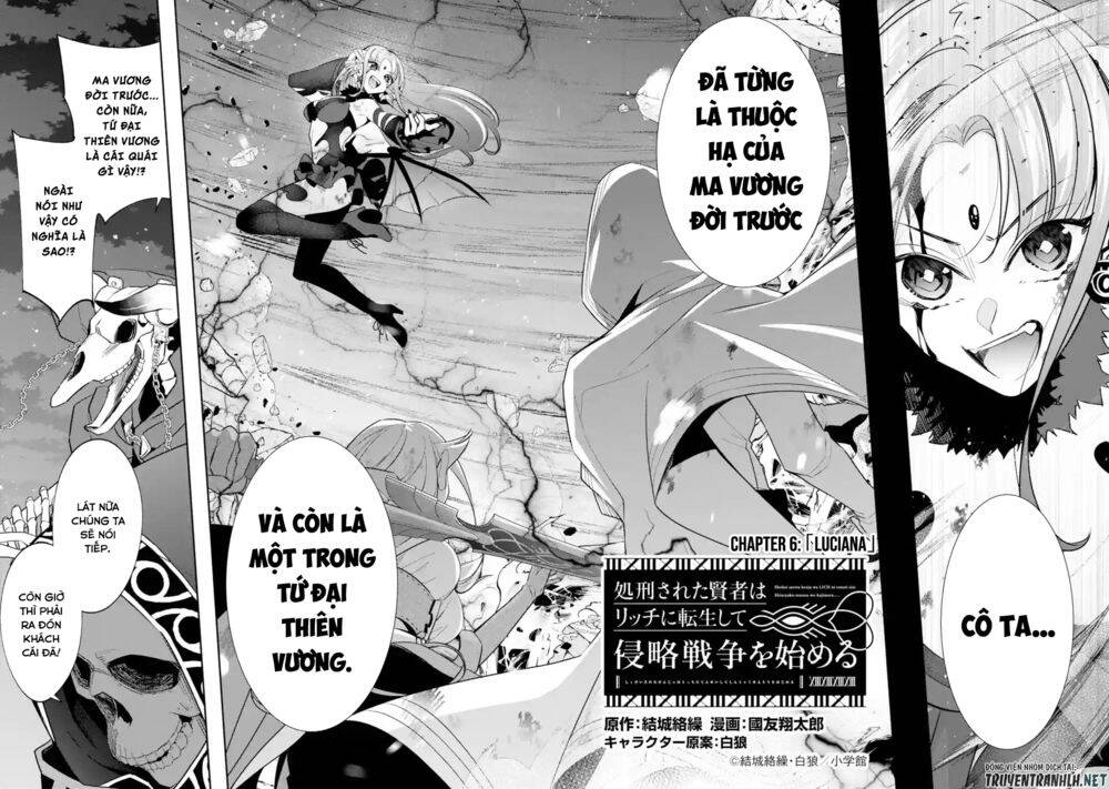 Shokei Sareta Kenja Wa Lich Ni Tensei Shite Shinryaku Sensou Wo Hajimaru Chapter 6 - 3