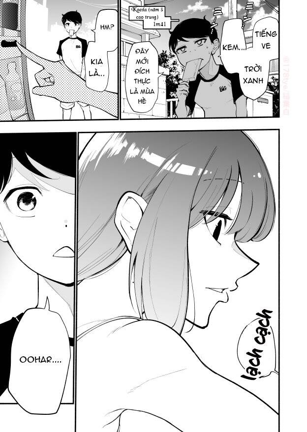 Koushinchou No Kouhai () To Teishinchou No Senpai () Ga Renai Ni Hatten Suru Made Chapter 17 - Trang 2