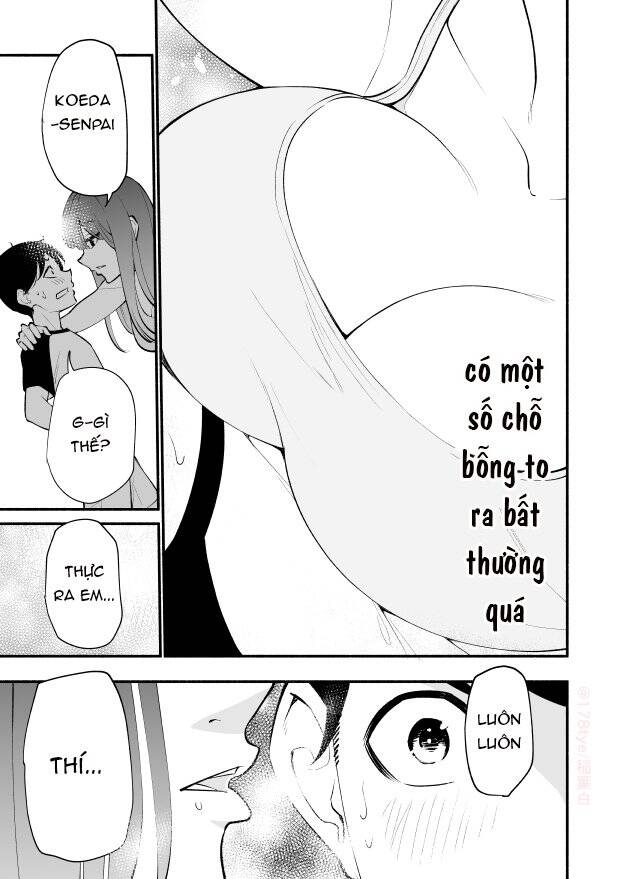 Koushinchou No Kouhai () To Teishinchou No Senpai () Ga Renai Ni Hatten Suru Made Chapter 17 - Trang 2