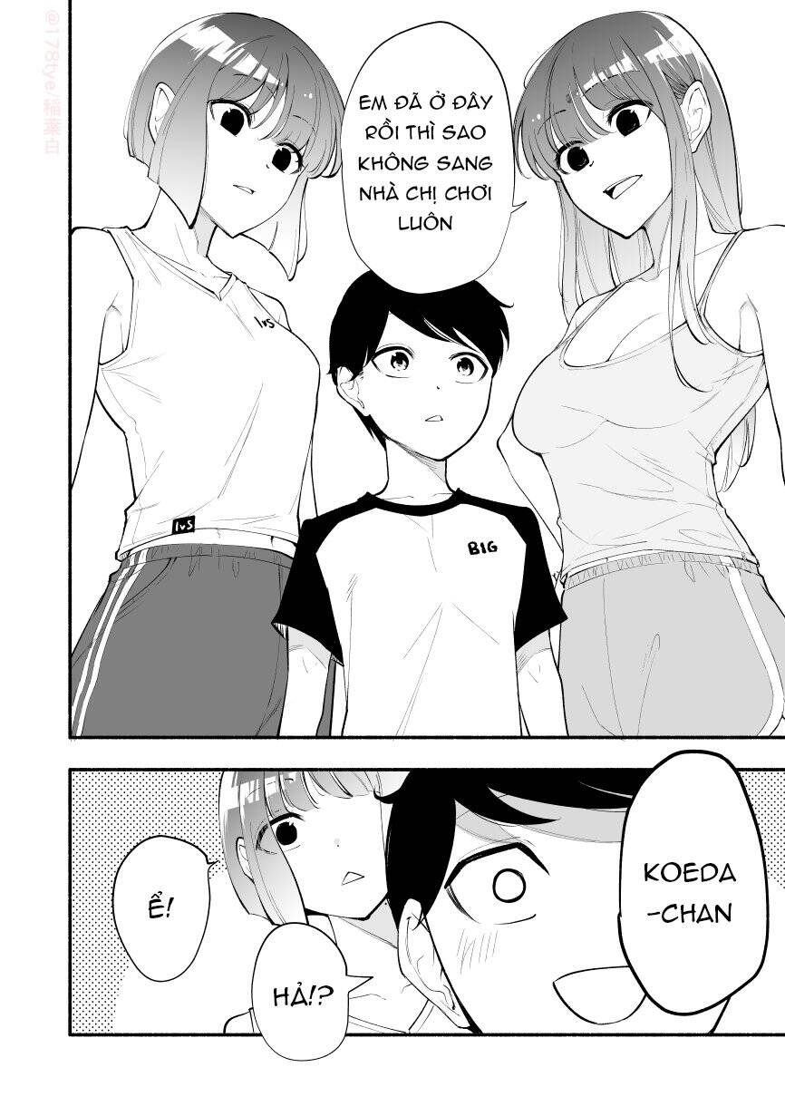 Koushinchou No Kouhai () To Teishinchou No Senpai () Ga Renai Ni Hatten Suru Made Chapter 17 - Trang 2