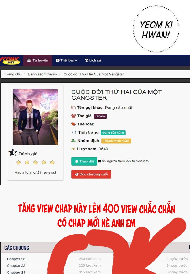 Cuộc Đời Thứ Hai Của Một Gangster Chapter 24 - 30