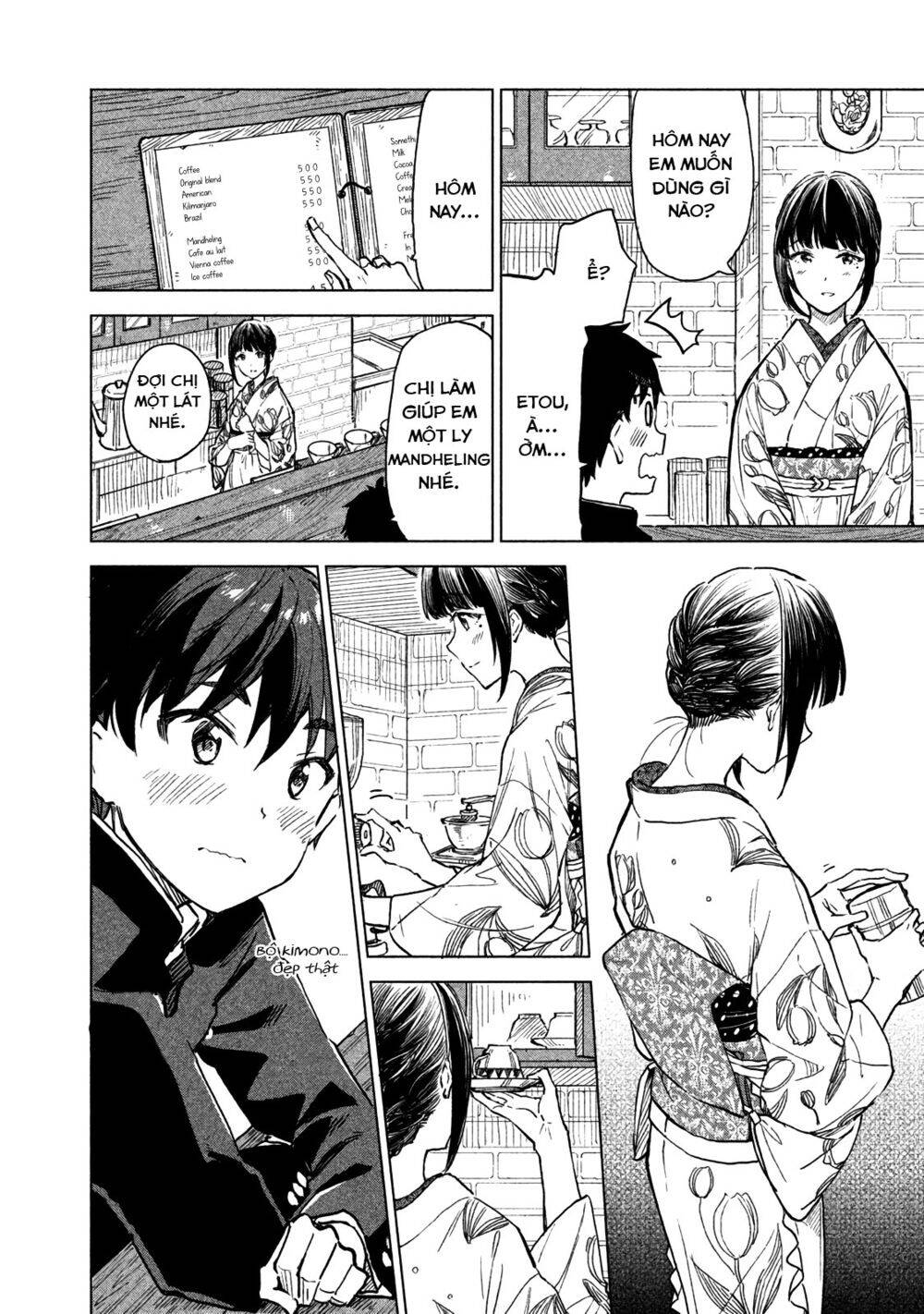 Coffee Wo Shizuka Ni Chapter 4 - 9