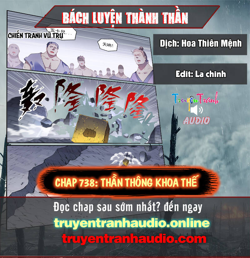 Bách Luyện Thành Thần Chapter 738 - 1