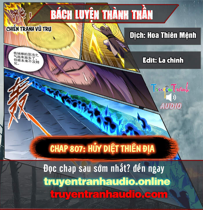 Bách Luyện Thành Thần Chapter 807 - 1