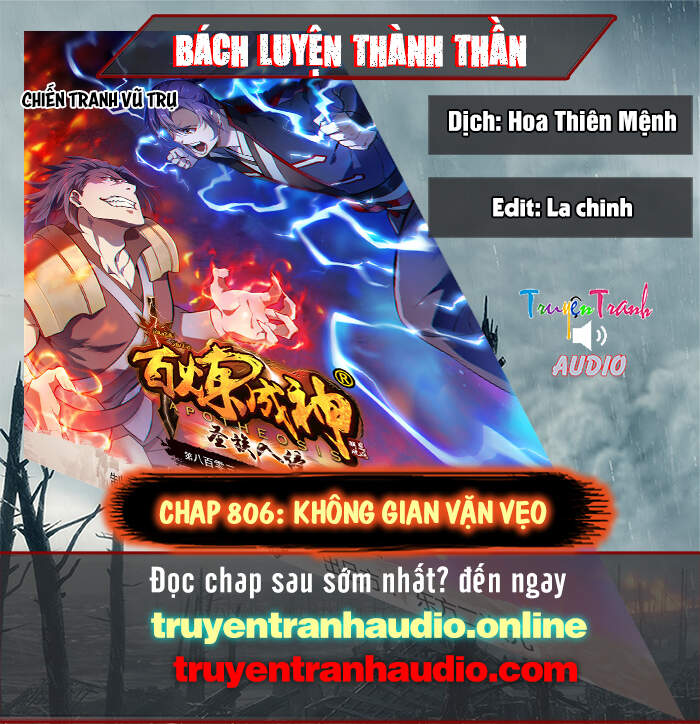 Bách Luyện Thành Thần Chapter 806 - 1