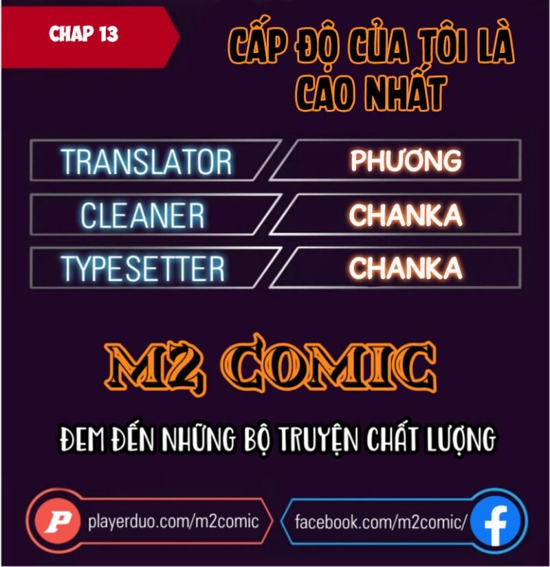 Cấp Độ Của Tôi Là Cao Nhất Chapter 13 - 2